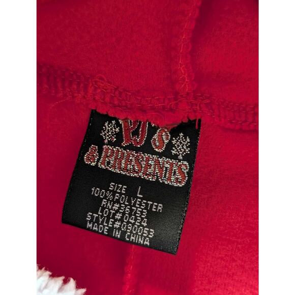 PJ's & Presents Christmas Santa Claus One-Piece Pajamas Holiday Men’s L New! - Picture 6 of 9